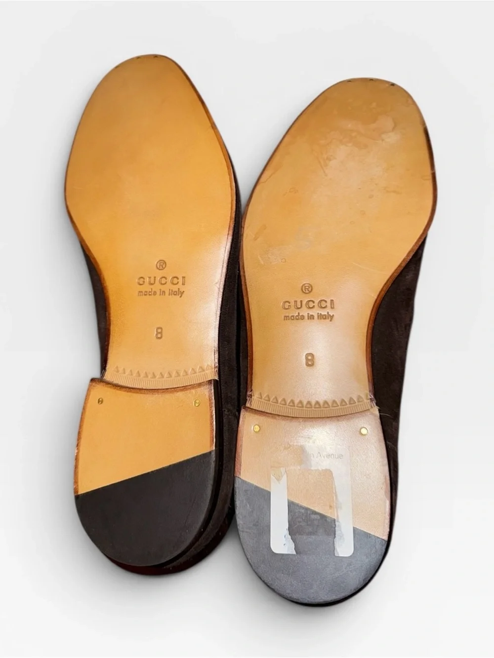 NEW! Men's Gucci Jordaan loafer US 8